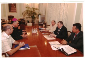 На встрече с Одесским городским головой Эдуардом Гурвицем, 2007