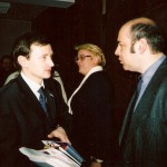 С депутатом Александром Чуевым, Государственная Дума РФ, 2004 год